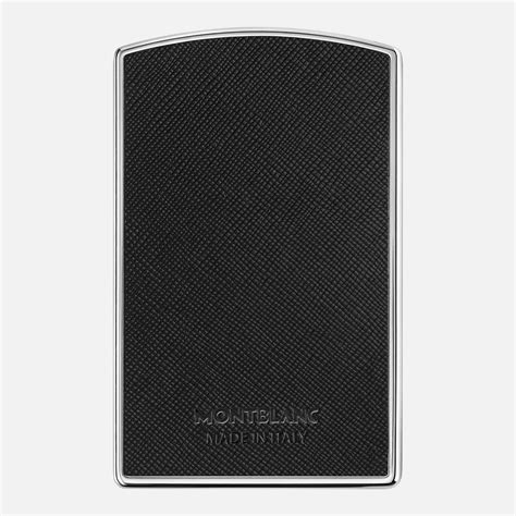 montblanc sartorial hard shell business card holder price